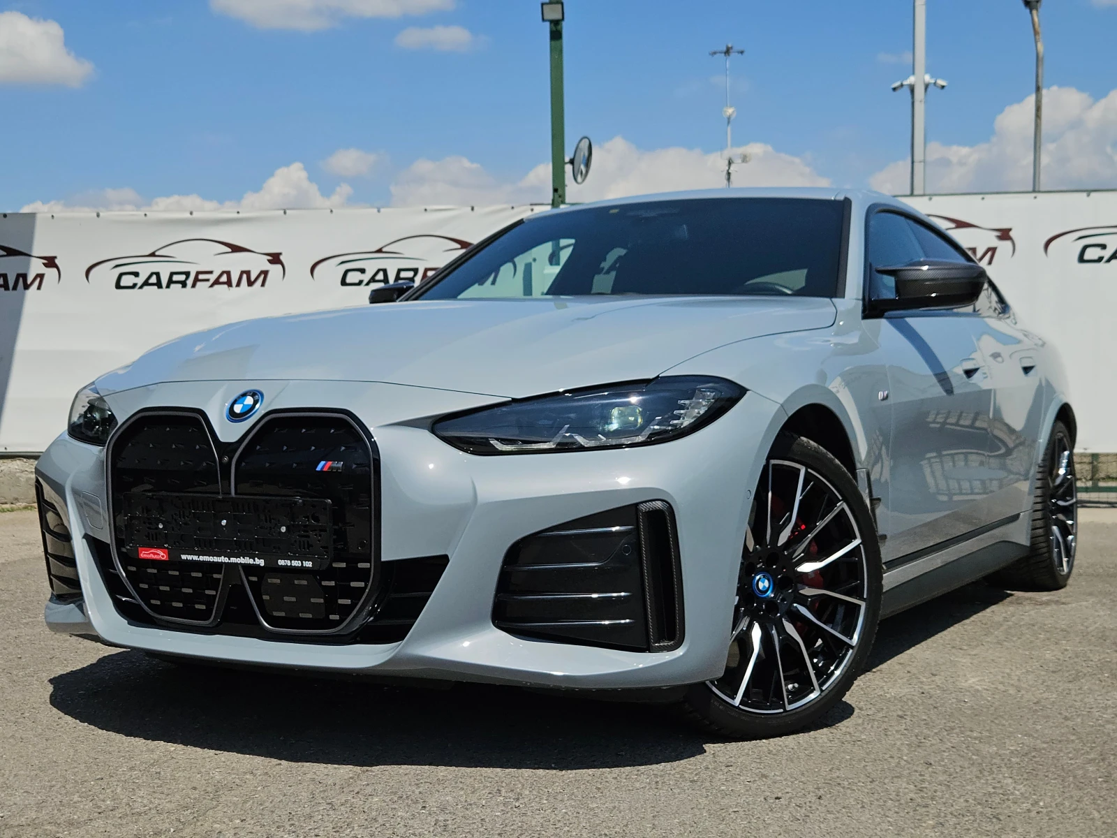 BMW i4 М50/27421км/eDrive/LED/Cam 360/M-Sport Pro/CarPlay, снимка 7 - Автомобили и джипове - 55316404