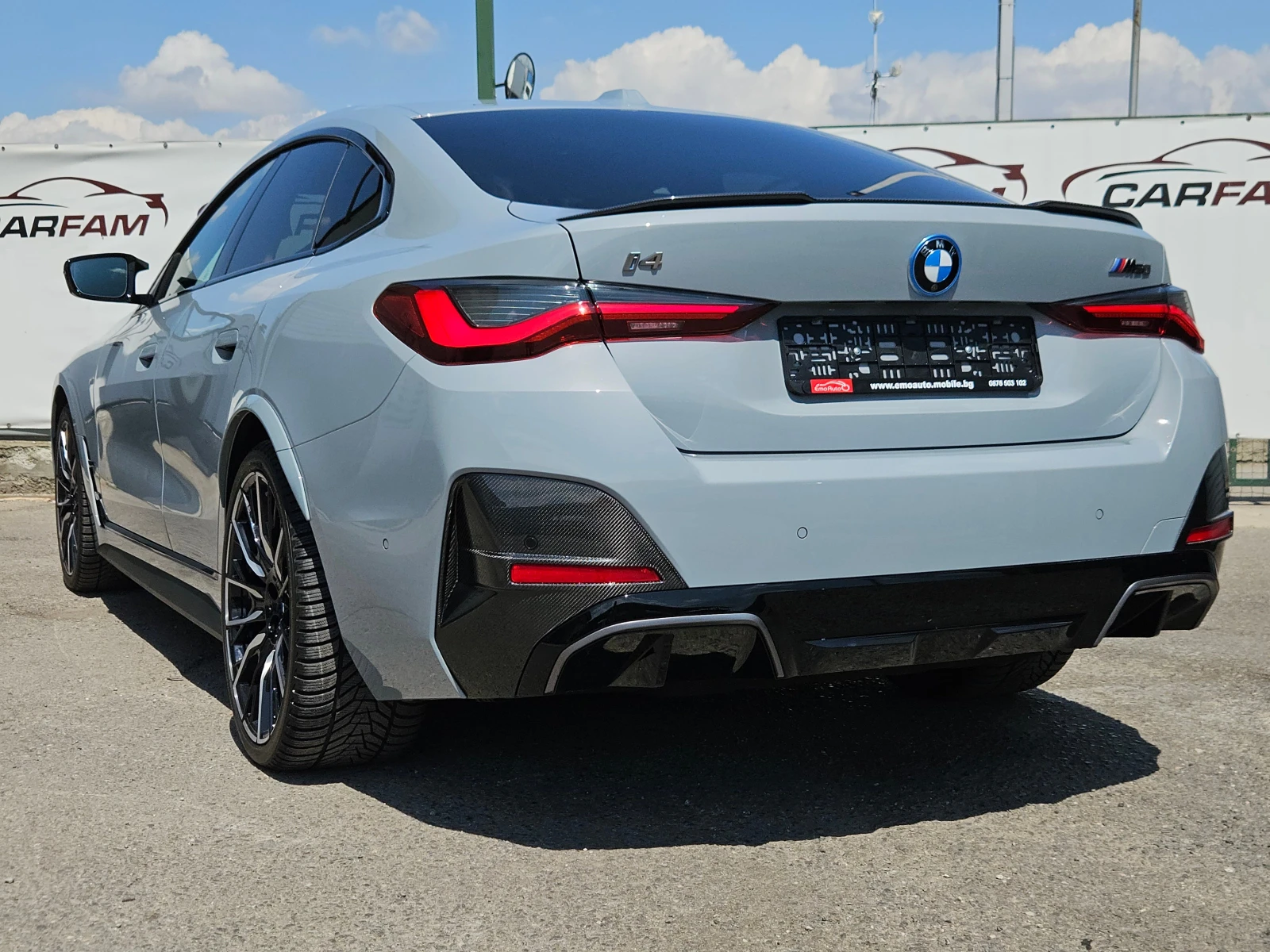 BMW i4 М50/27421км/eDrive/LED/Cam 360/M-Sport Pro/CarPlay, снимка 5 - Автомобили и джипове - 55316404