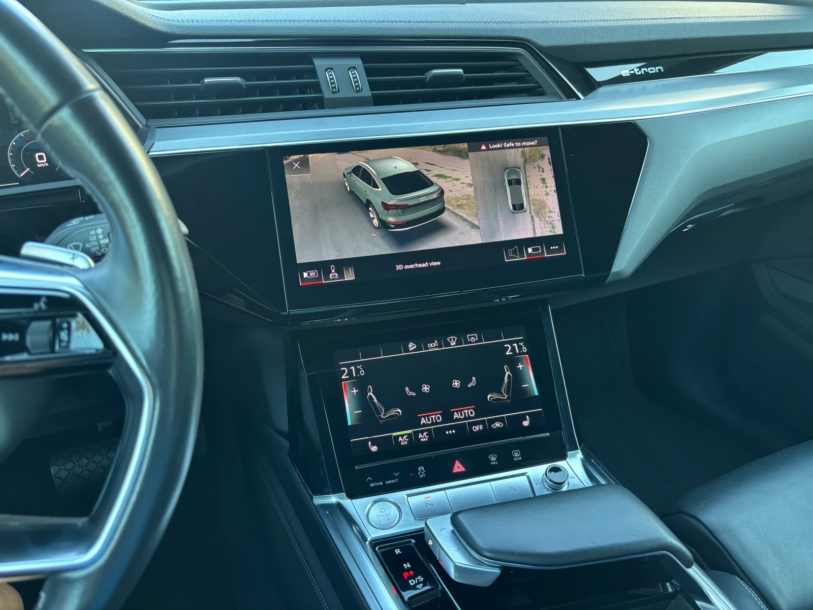Audi E-Tron Sportback, S line, panorama, снимка 15 - Автомобили и джипове - 55679360