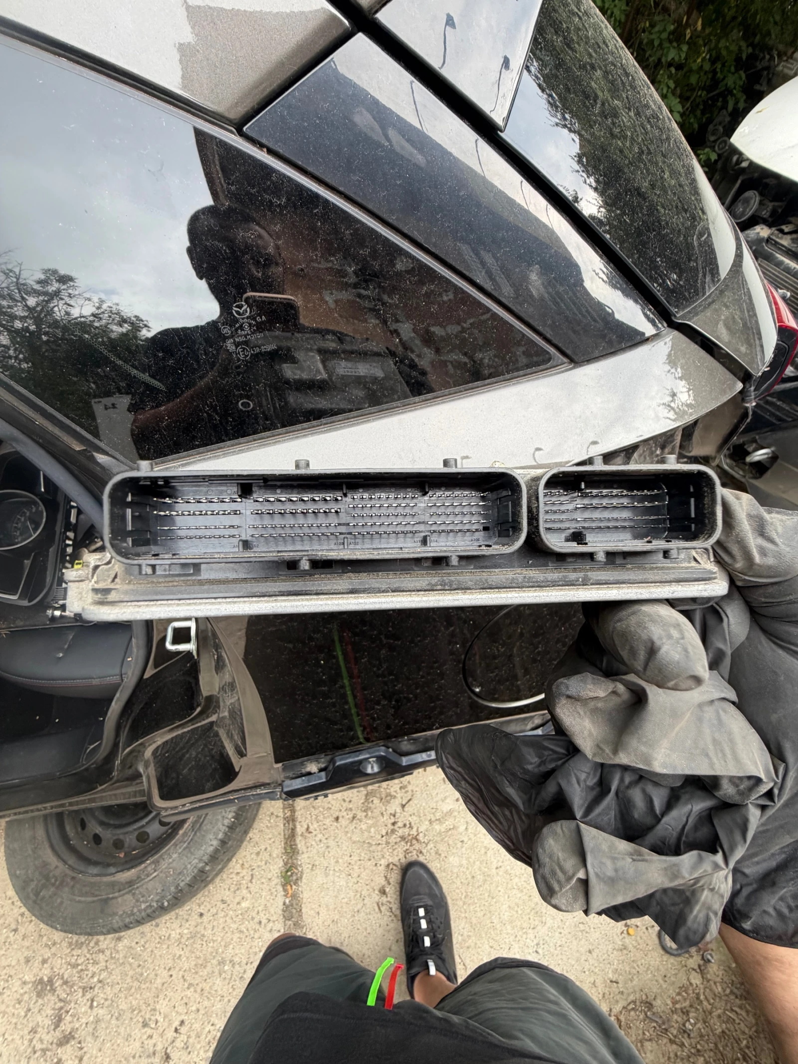 Mazda CX-3 2015г 1.5d 105к.с компютър за двигател MB275700-4810, снимка 2 - Части - 55003187