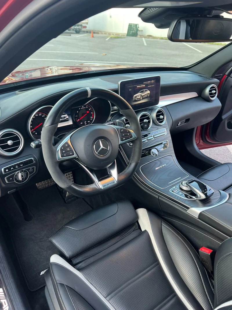 Mercedes-Benz C 63 AMG S V8, снимка 13 - Автомобили и джипове - 50786293