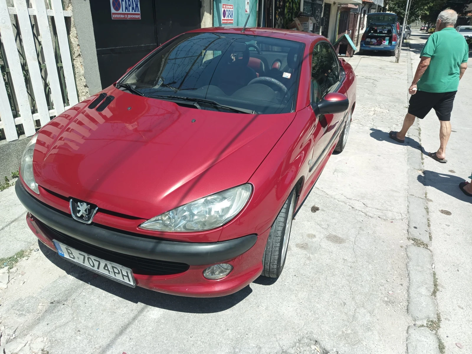 Peugeot 206 Cc, снимка 11 - Автомобили и джипове - 55509138