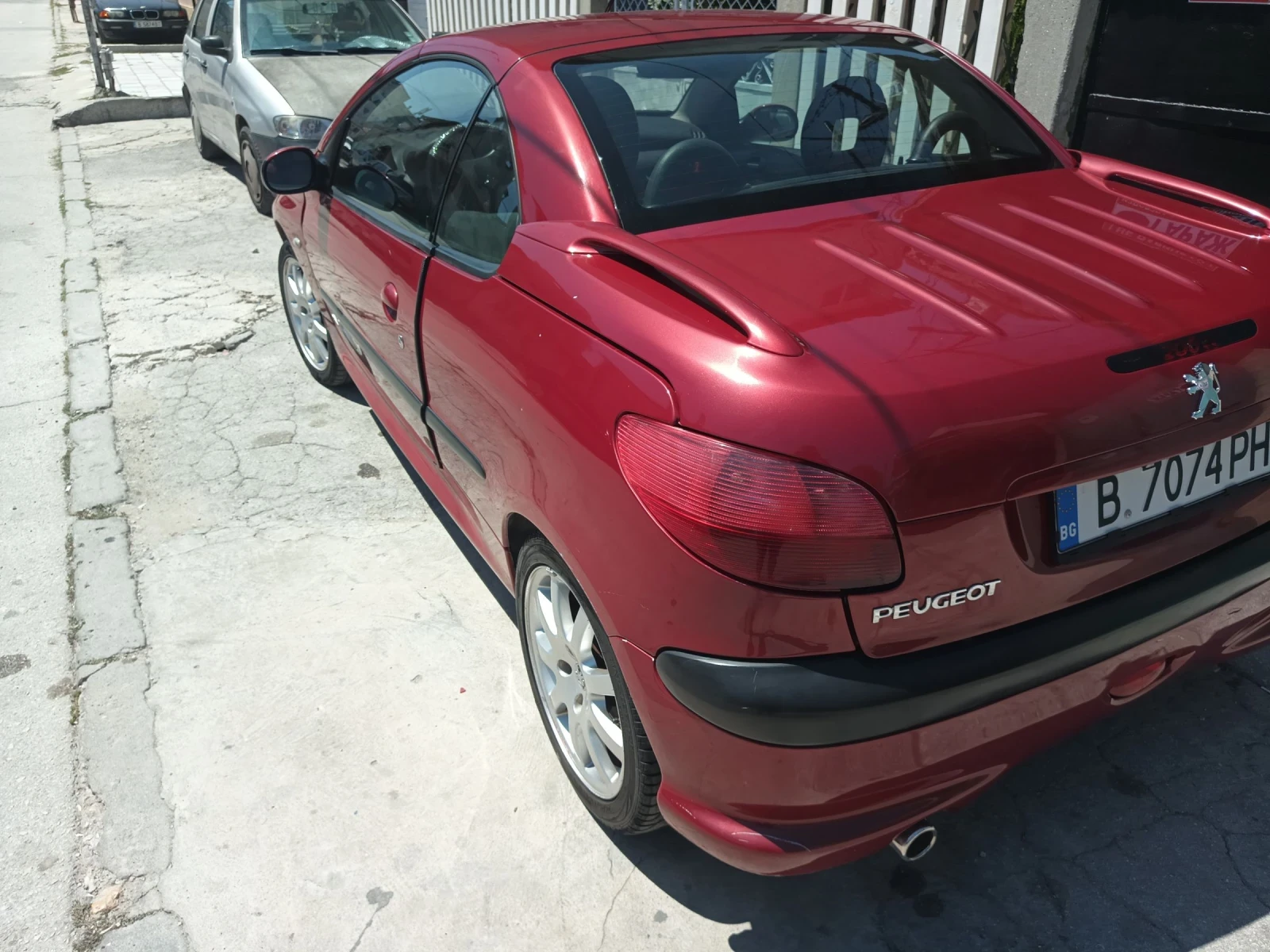 Peugeot 206 Cc, снимка 10 - Автомобили и джипове - 55509138
