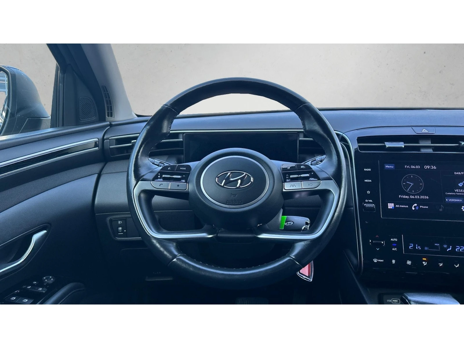 Hyundai Tucson 1.6T-GDI  HTRACK 48V, Месечна вноска от 353  , снимка 9 - Автомобили и джипове - 53763027