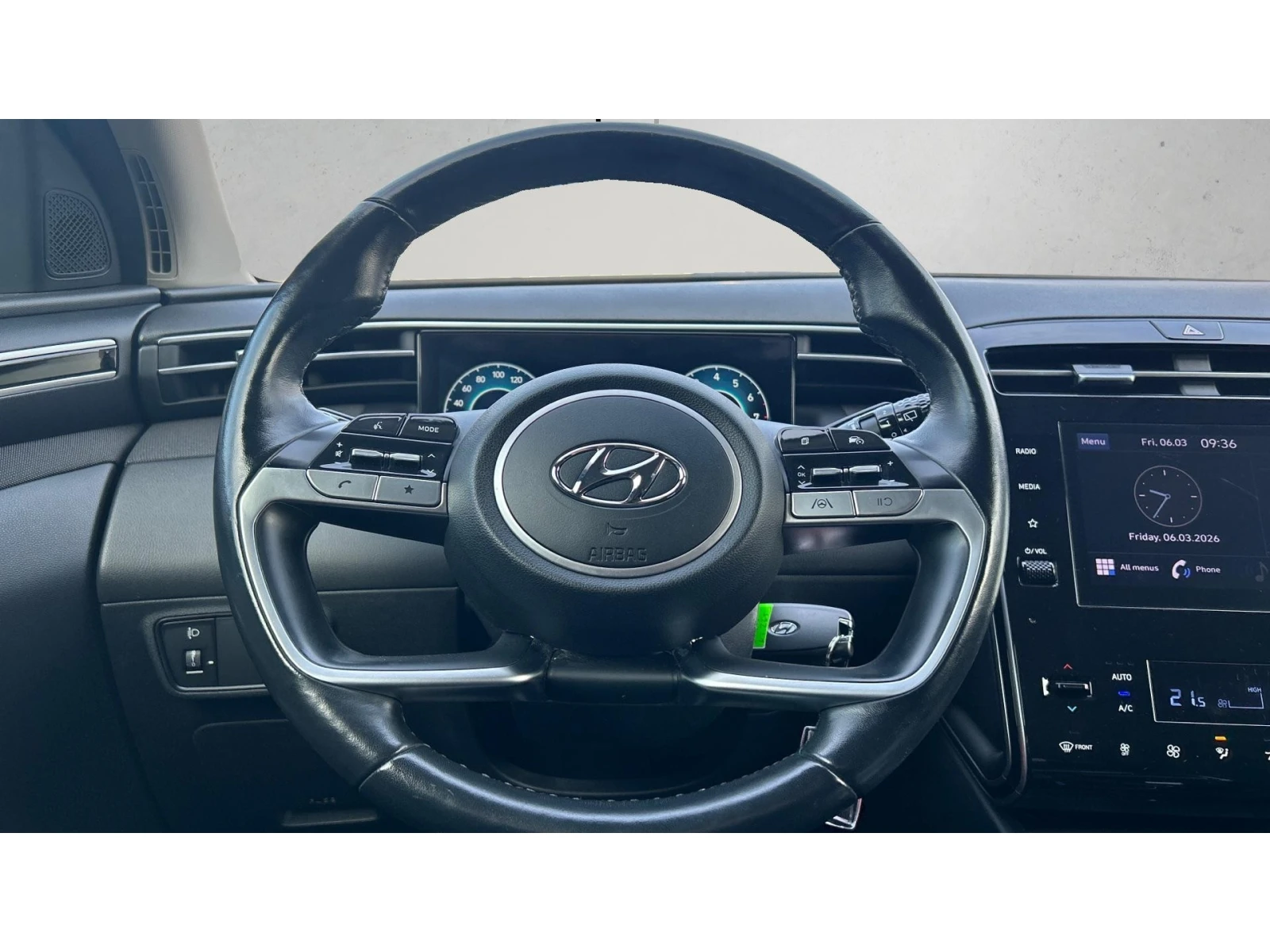 Hyundai Tucson 1.6T-GDI  HTRACK 48V, Месечна вноска от 353  , снимка 13 - Автомобили и джипове - 53763027
