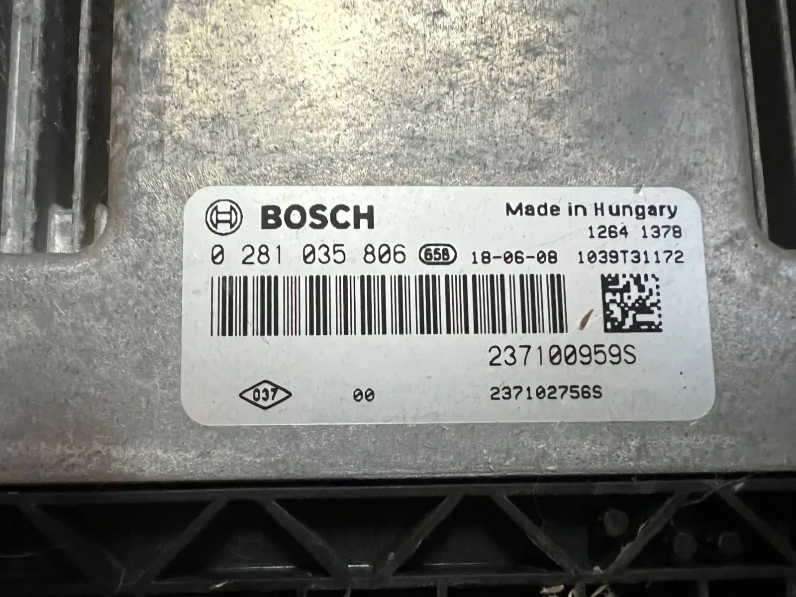 0281035806   RENAULT CLIO 4 1.5DCI  237100959S 237102756S 0 281 035 806 | Mobile.bg   2