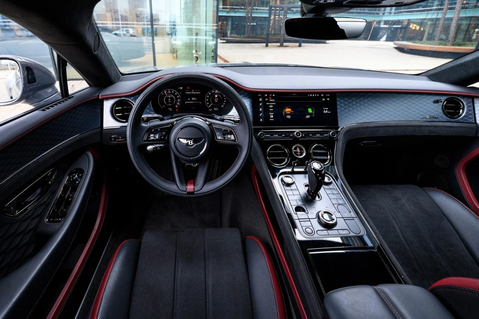 Bentley Continental gt SPEED V8 HYBRID/FIRST ED/CERAMIC/NAIM/BLACKLINE/ | Mobile.bg � ����������� 9