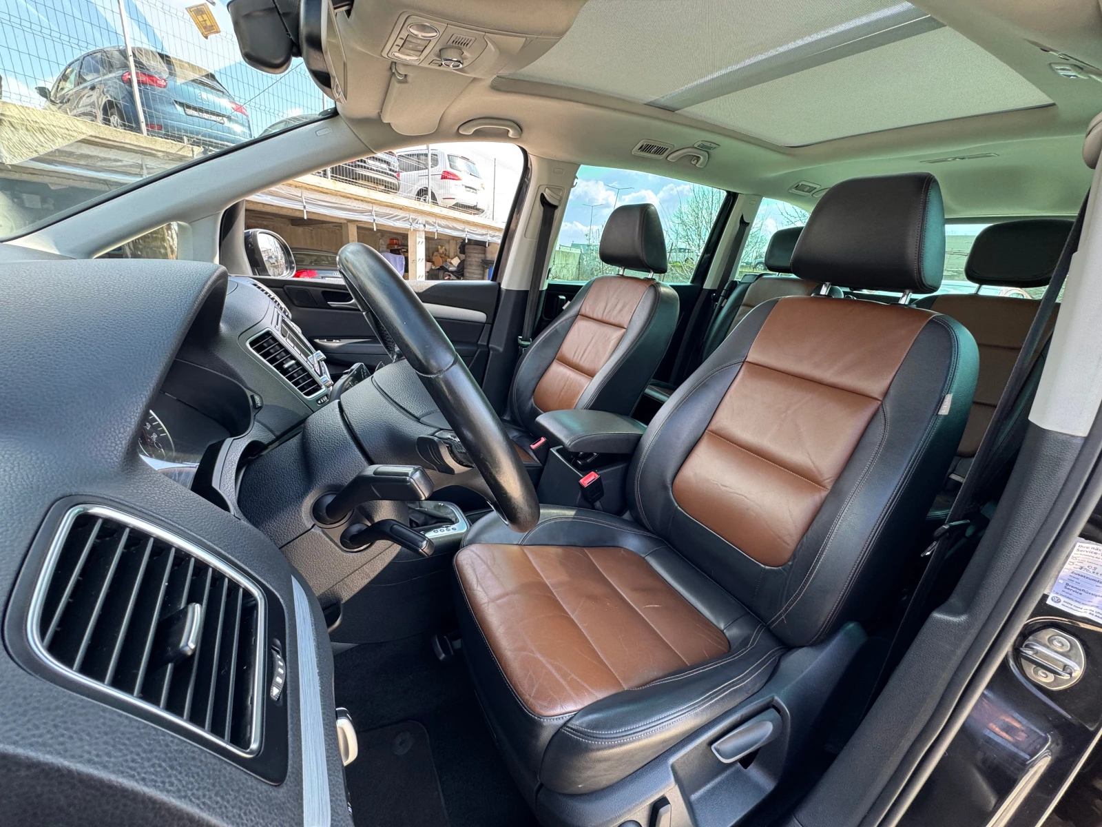 VW Sharan БИЗНЕС-ЛУКС, снимка 8 - Автомобили и джипове - 53976054