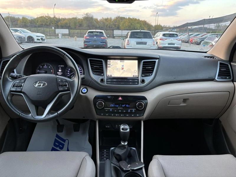 Hyundai Tucson 2.0, EURO 6, 4X4, 161029km, снимка 13 - Автомобили и джипове - 47786340