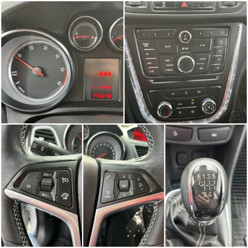 Opel Mokka 1.7CDTI 110кс 6 СКОРОСТИ EURO 5В АВТОПИЛОТ ВНОС ИТ, снимка 11 - Автомобили и джипове - 52554879