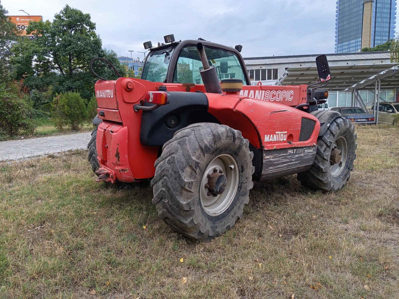 Телескопичен товарач Manitou MLT731 Turbo - изображение 3