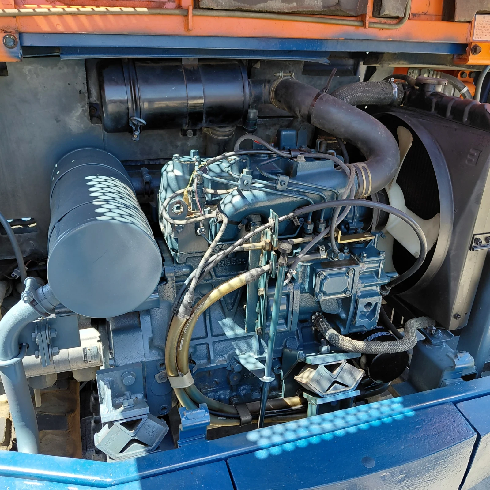 Багер Kubota KH-027 * 1700 МОТОЧАСА * 26 К.С. * , снимка 11 - Индустриална техника - 53093394