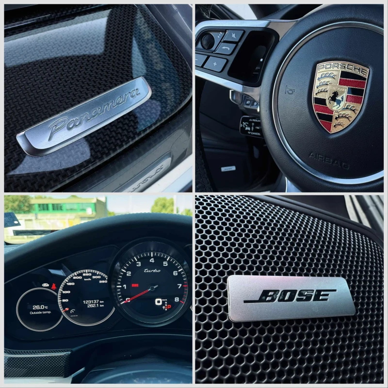 Porsche Panamera TURBO, Distronic, Launch control, 21 , снимка 15 - Автомобили и джипове - 52460605