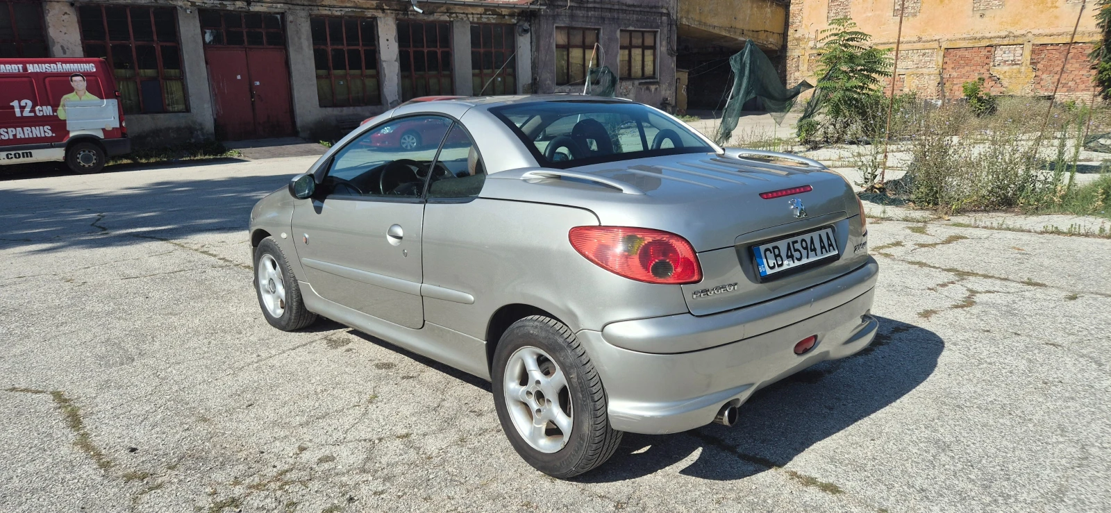 Peugeot 206 206 cc Roland Garros, снимка 7 - Автомобили и джипове - 55471797