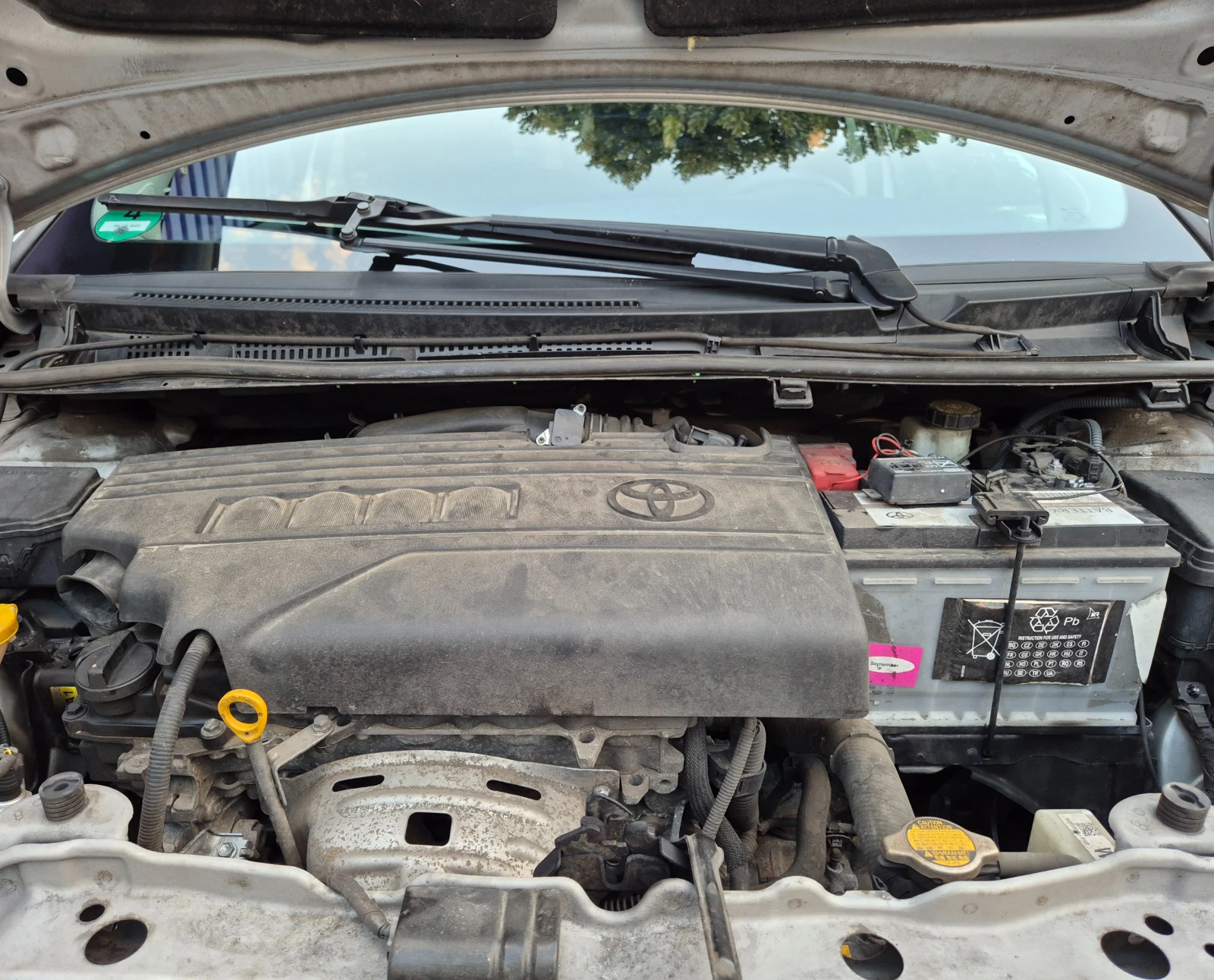 Toyota Yaris 1.33ivvt-6speed-верига-нави- japan, снимка 15 - Автомобили и джипове - 55579789