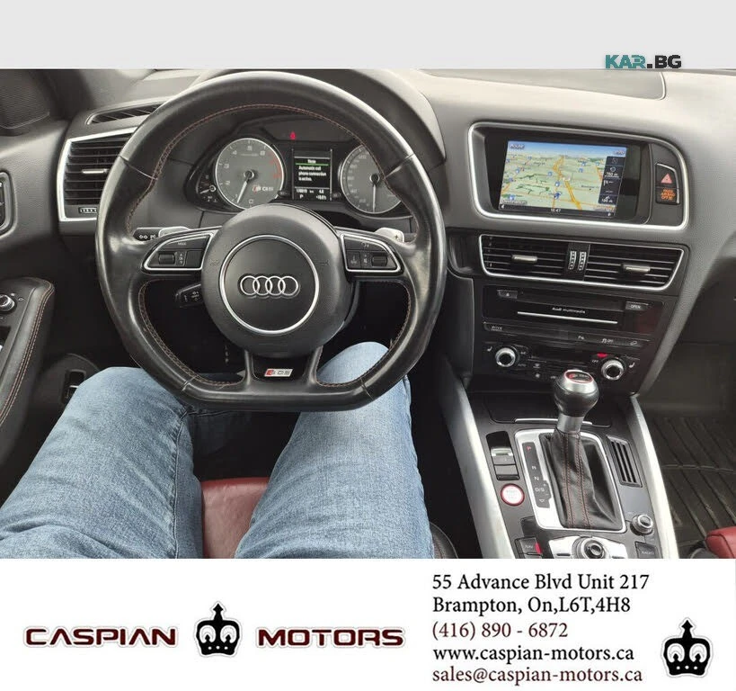 Audi SQ5 3.0 TFSI * Keyless* АвтоКредит* (ЦЕНА ДО БГ), снимка 10 - Автомобили и джипове - 56227684