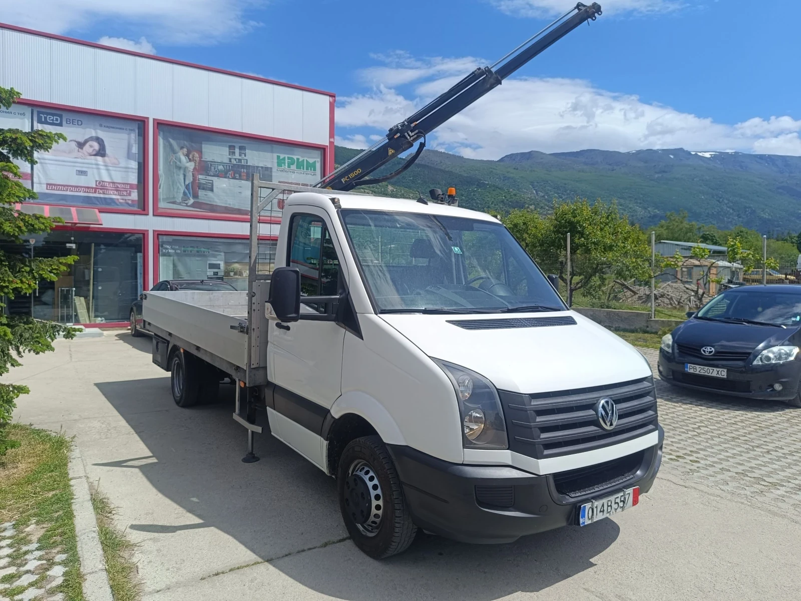 VW Crafter TDI  163KS KLIMA KRAN 3.5T MAXI 