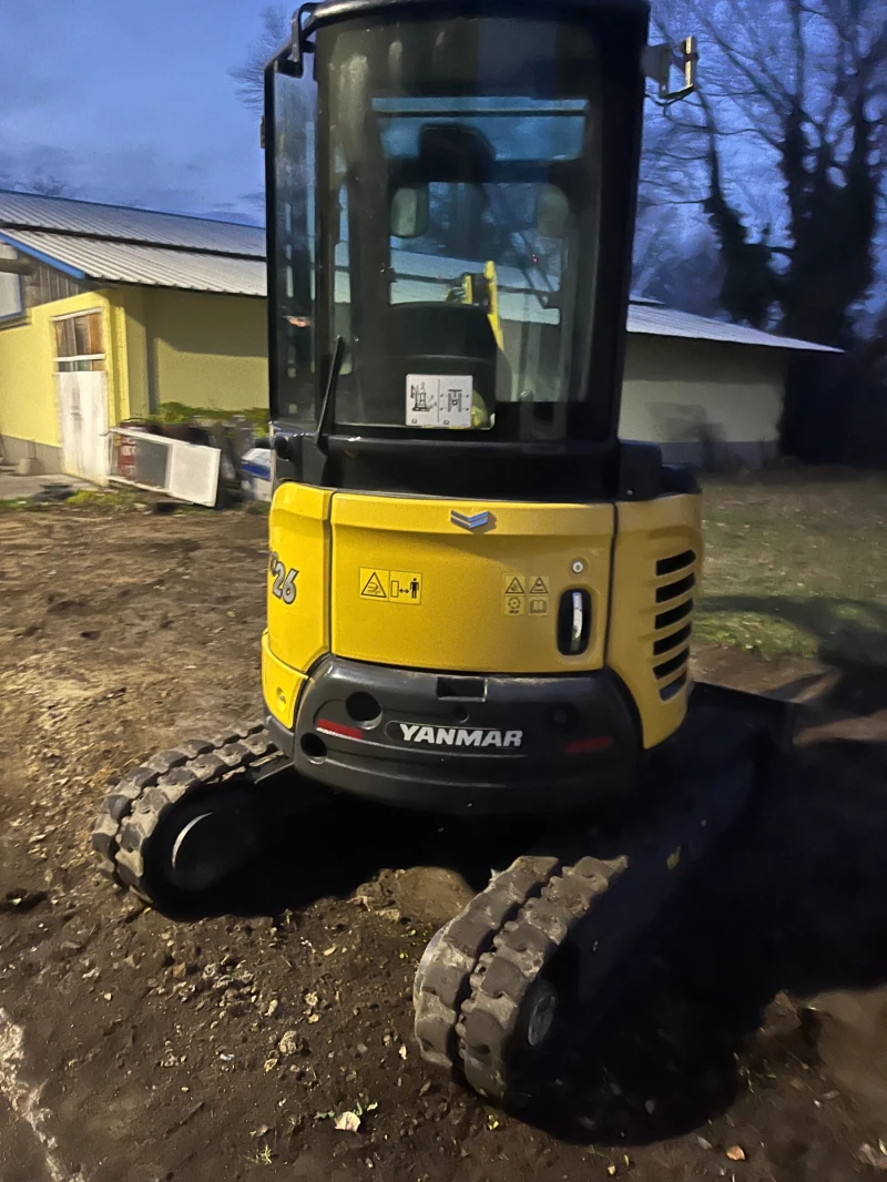 Багер Yanmar VIO26, снимка 2 - Индустриална техника - 48493891