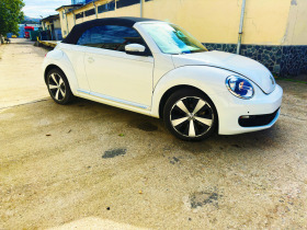 VW New beetle * CABRIO* NAVI* R-LINE* EXCLUSIVE* LEATHER* PDC* A, снимка 5 - Автомобили и джипове - 45852266