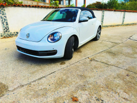 VW New beetle * CABRIO* NAVI* R-LINE* EXCLUSIVE* LEATHER* PDC* A, снимка 3 - Автомобили и джипове - 45852266