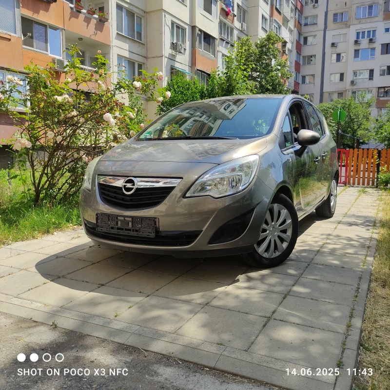 Opel Meriva 1.4  16v блутут, хендсфри, аукс, автопилот