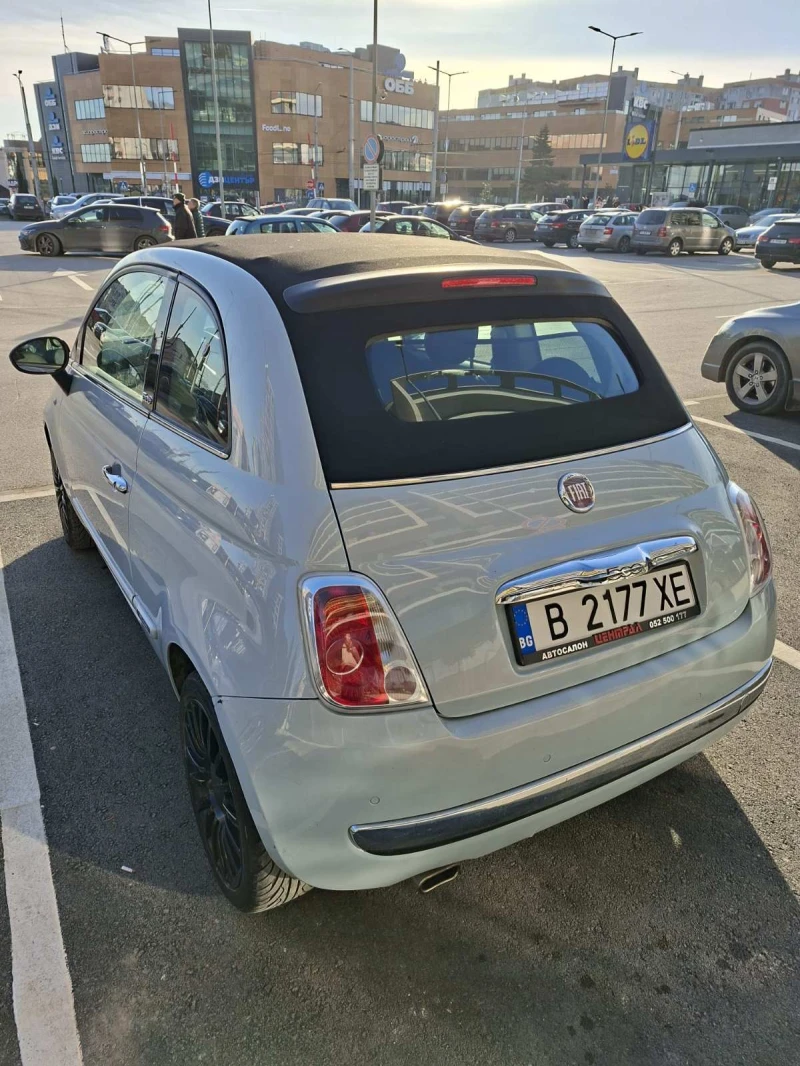 Fiat 500 Cabrio, снимка 7 - Автомобили и джипове - 53296000
