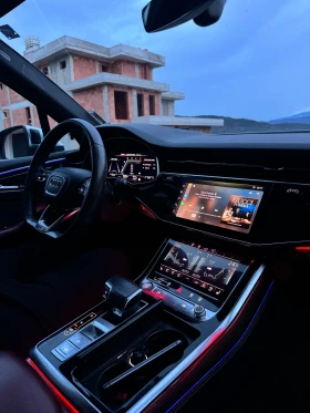 Audi SQ7 ГАРАНЦИОННА !!! 13000 първоначална 6+ 1* 3XS-LINE, снимка 12