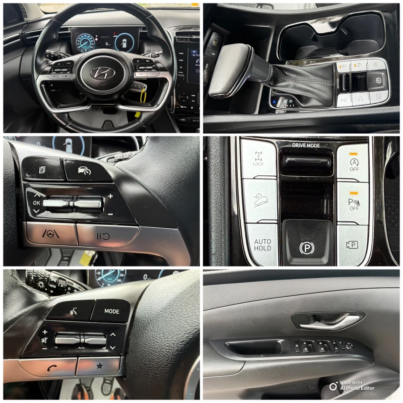 Hyundai Tucson 1.6 CRDI 4x4 LED DIGITAL, снимка 12 - Автомобили и джипове - 51703411