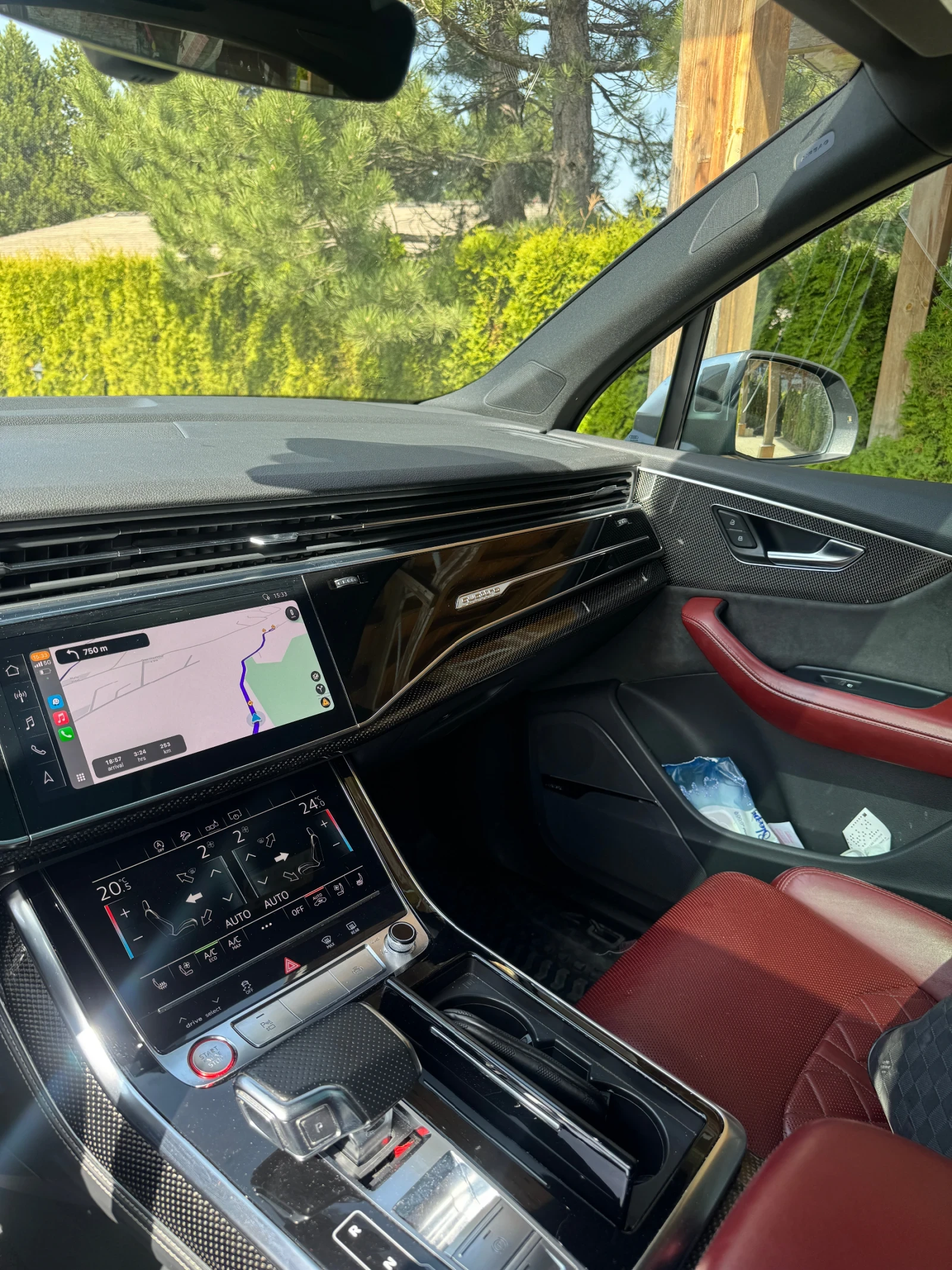 Audi SQ7 ГАРАНЦИОННА !!! 13000 първоначална 6+ 1* 3XS-LINE, снимка 7 - Автомобили и джипове - 54197665