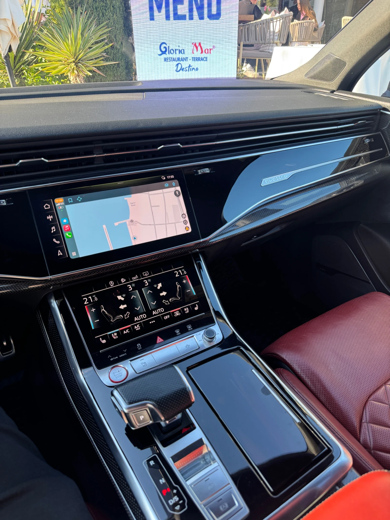 Audi SQ7 ГАРАНЦИОННА !!! 13000 първоначална 6+ 1* 3XS-LINE, снимка 7 - Автомобили и джипове - 54557454