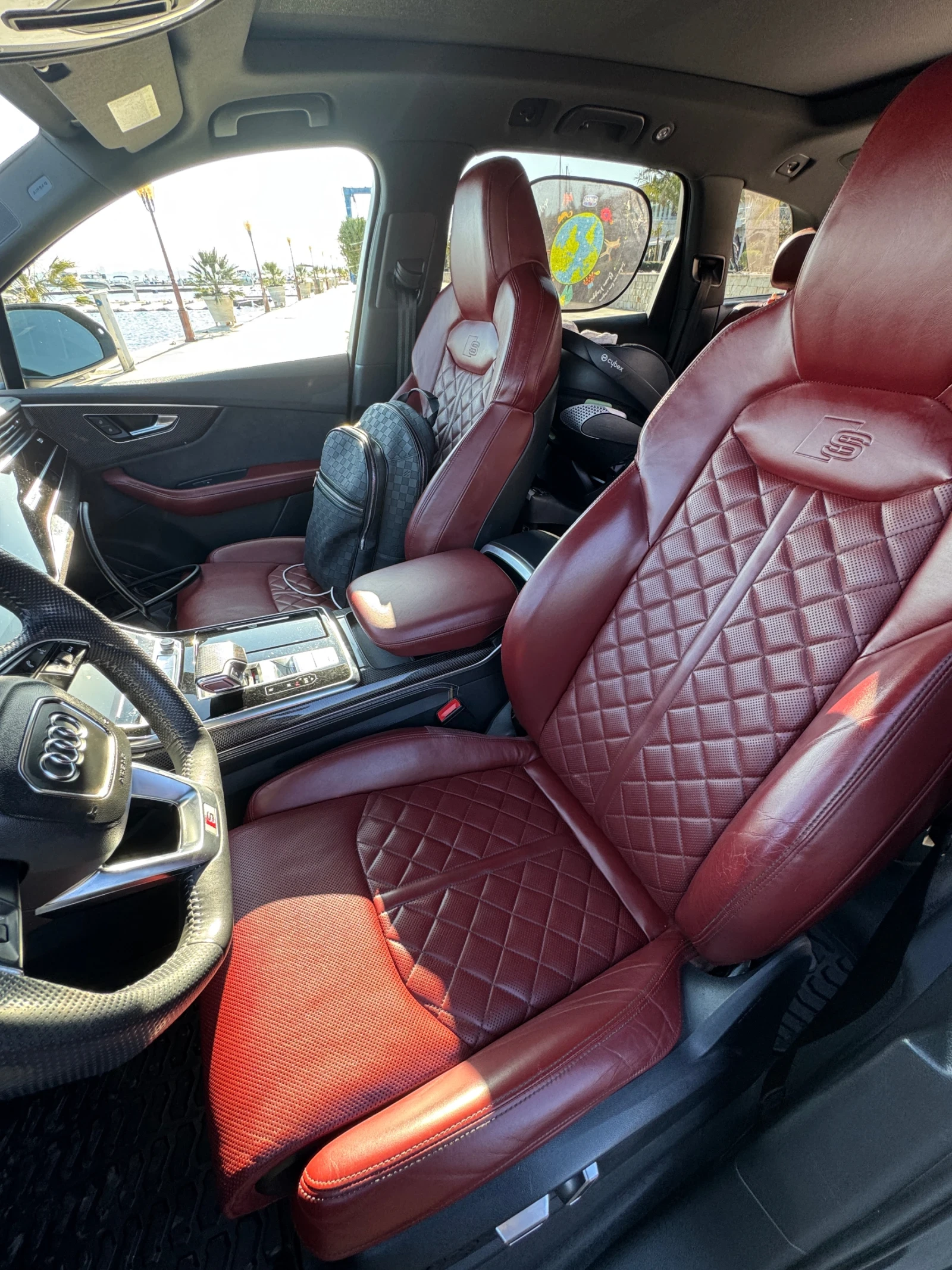 Audi SQ7 ГАРАНЦИОННА !!! 13000 първоначална 6+ 1* 3XS-LINE, снимка 9 - Автомобили и джипове - 54557454
