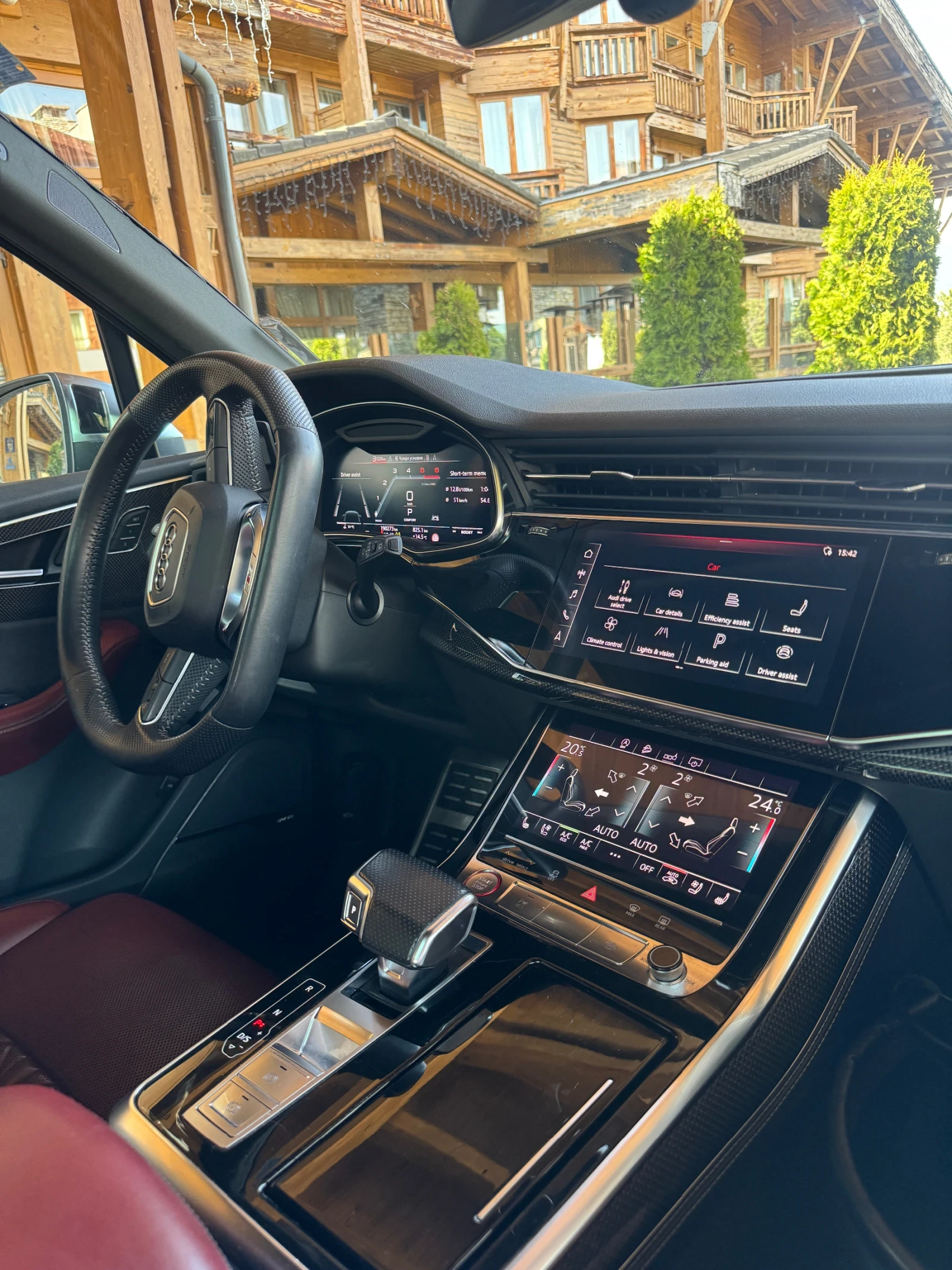 Audi SQ7 ГАРАНЦИОННА !!! 13000 първоначална 6+ 1* 3XS-LINE, снимка 8 - Автомобили и джипове - 54197665