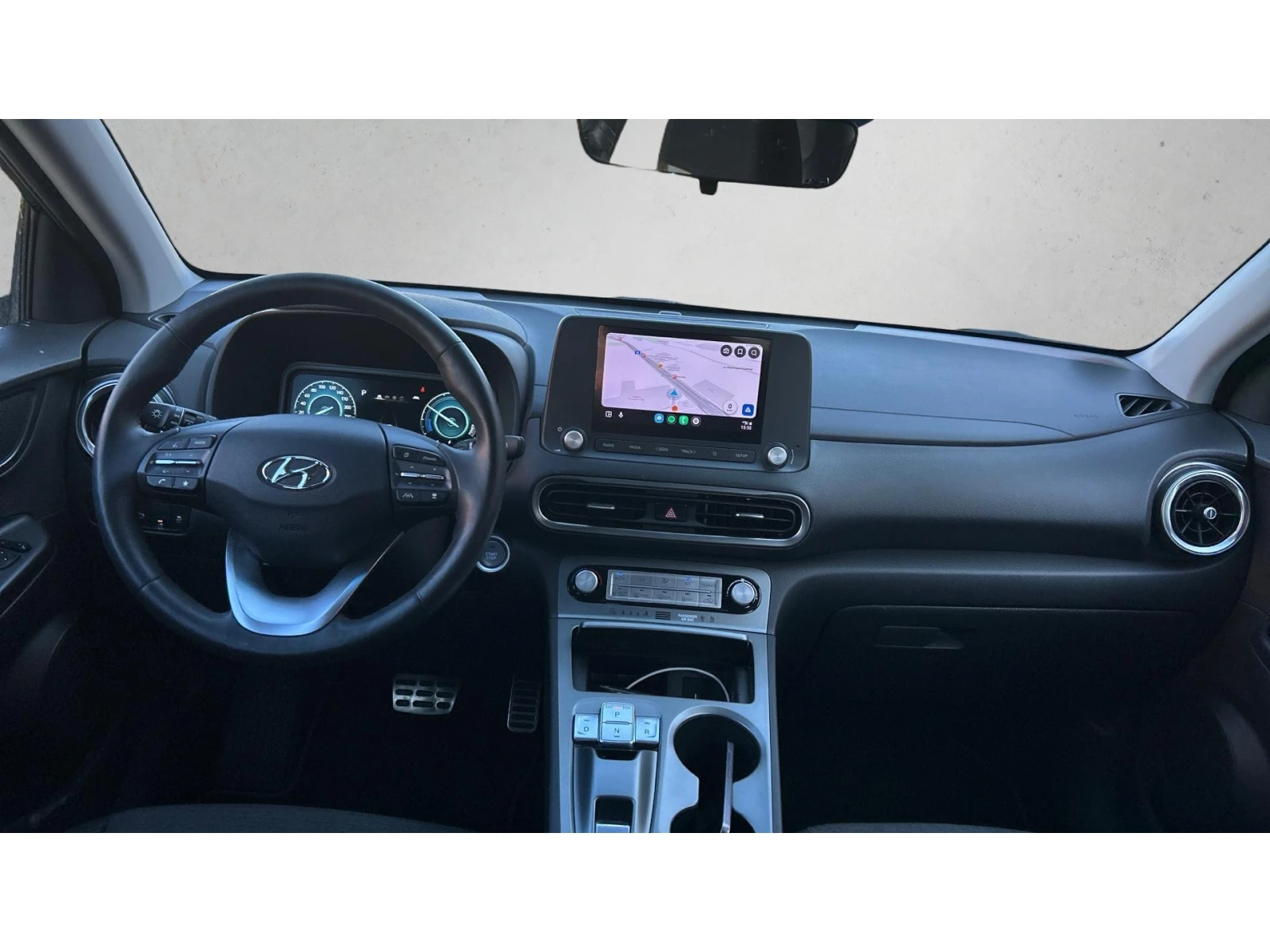 Hyundai Kona Facelift / ТЕРМОПОМПА, Месечна вноска от 199  , снимка 11 - Автомобили и джипове - 55892283
