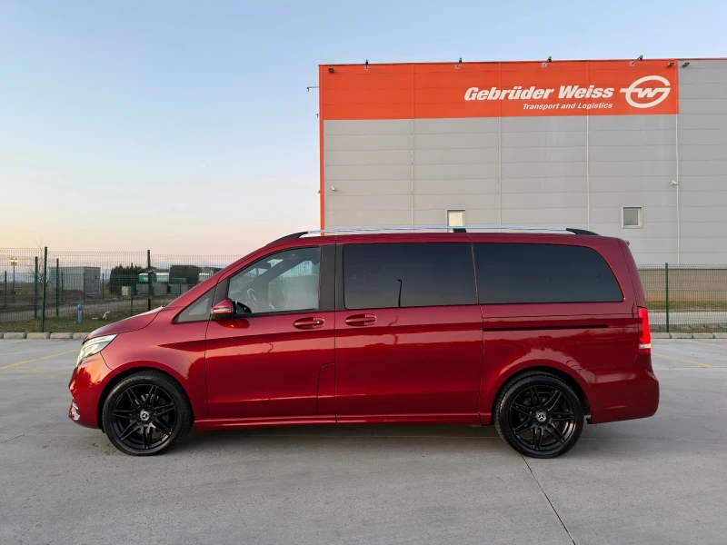 Mercedes-Benz V 300 AMG line 7 местен ГОТОВ ЛИЗИНГ, снимка 4 - Бусове и автобуси - 48791474
