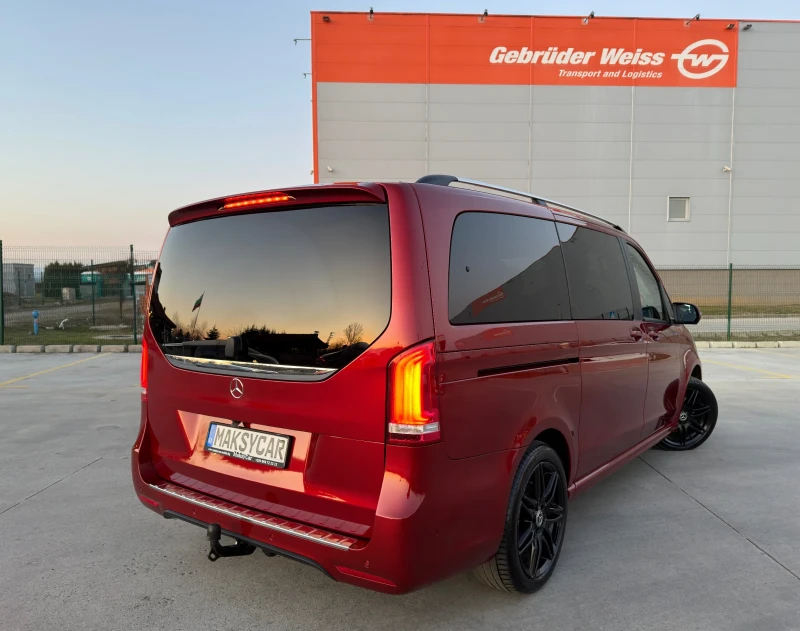 Mercedes-Benz V 300 AMG line 7 местен ГОТОВ ЛИЗИНГ, снимка 7 - Бусове и автобуси - 48791474