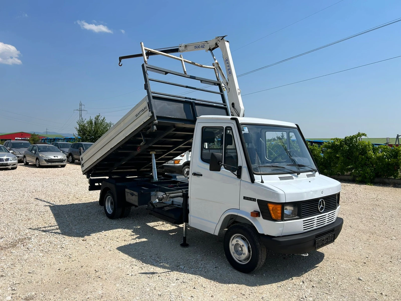 Mercedes-Benz Sprinter 410 САМОСВАЛ С КРАН до3.5т.  - изображение 3