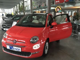 Fiat 500 Първи собственик! 38000км. Ново състояние! Панорам, снимка 1