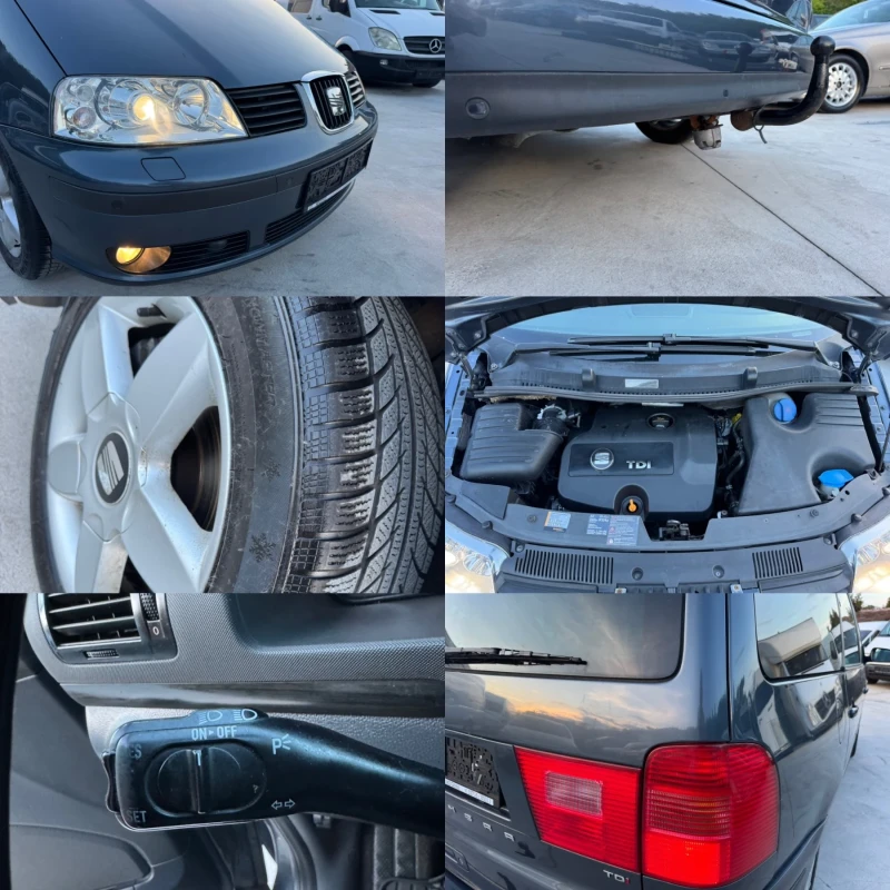Seat Alhambra 1.9TDI FACELIFT 7 МЕСТА ЛИЗИНГ - 5299 лв. - 48729755 17