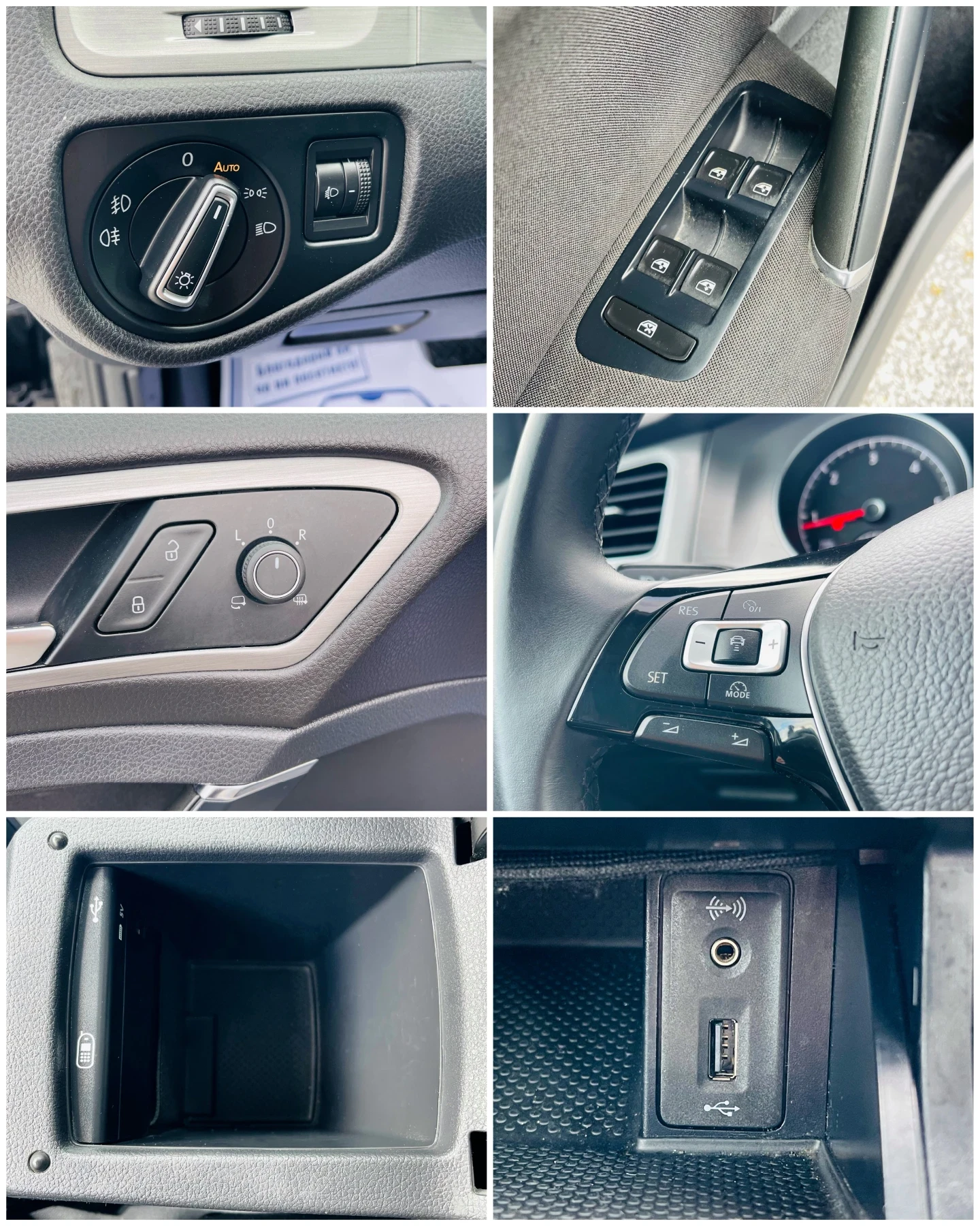 VW Golf 1.6 TDI * Автоматик* Дистроник* Сервизна история* , снимка 13 - Автомобили и джипове - 54094377