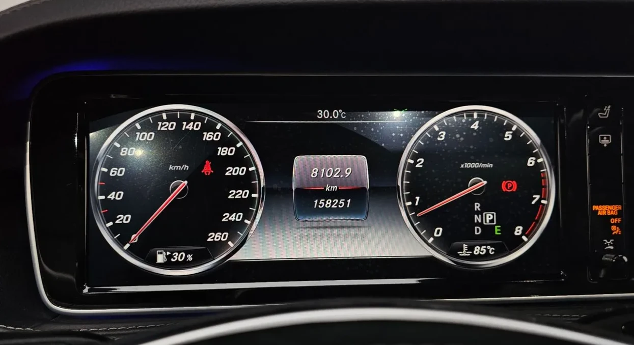 Mercedes-Benz S 500 S500L * 360* ОБДУХ* Burm* ПАНО* , снимка 10 - Автомобили и джипове - 55619128