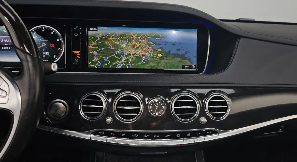 Mercedes-Benz S 500 S500L * 360* ОБДУХ* Burm* ПАНО* , снимка 11 - Автомобили и джипове - 55619128