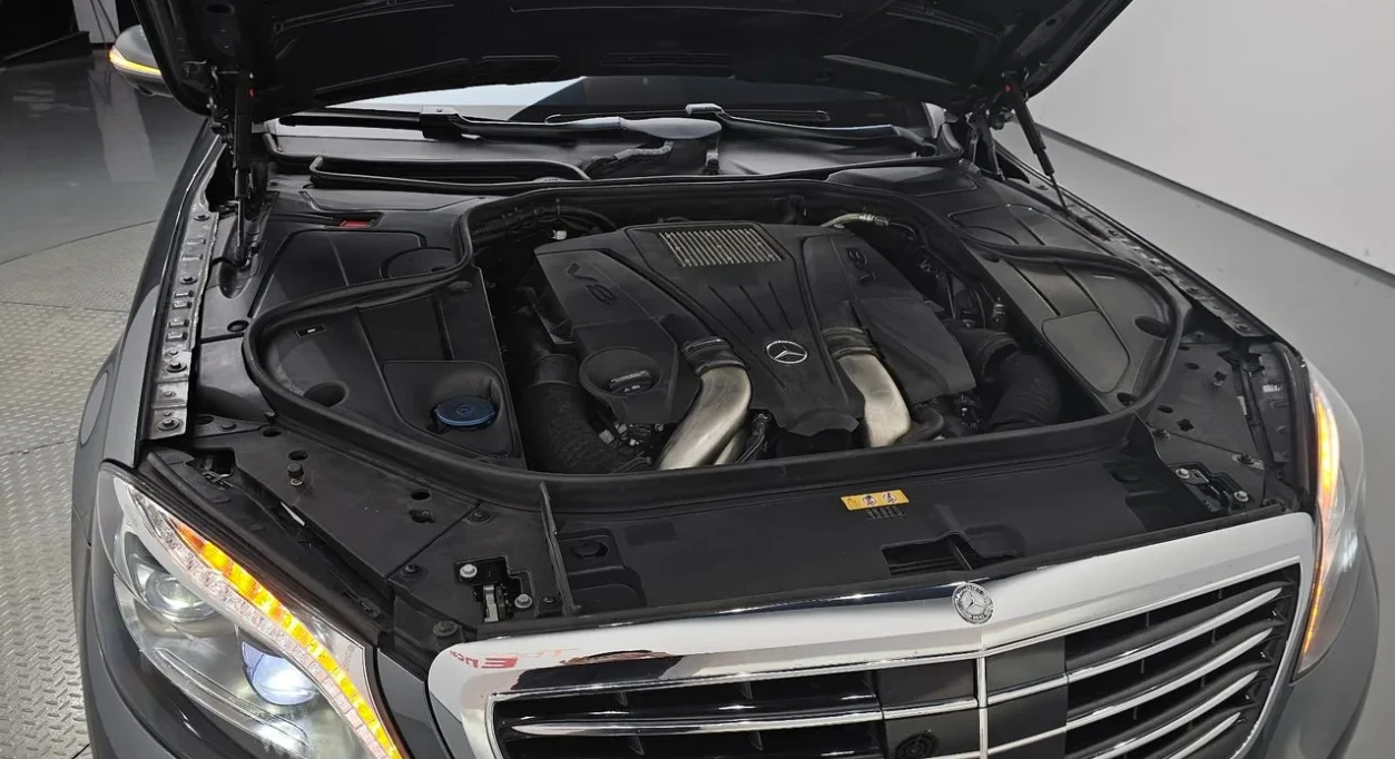 Mercedes-Benz S 500 S500L * 360* ОБДУХ* Burm* ПАНО* , снимка 16 - Автомобили и джипове - 55619128