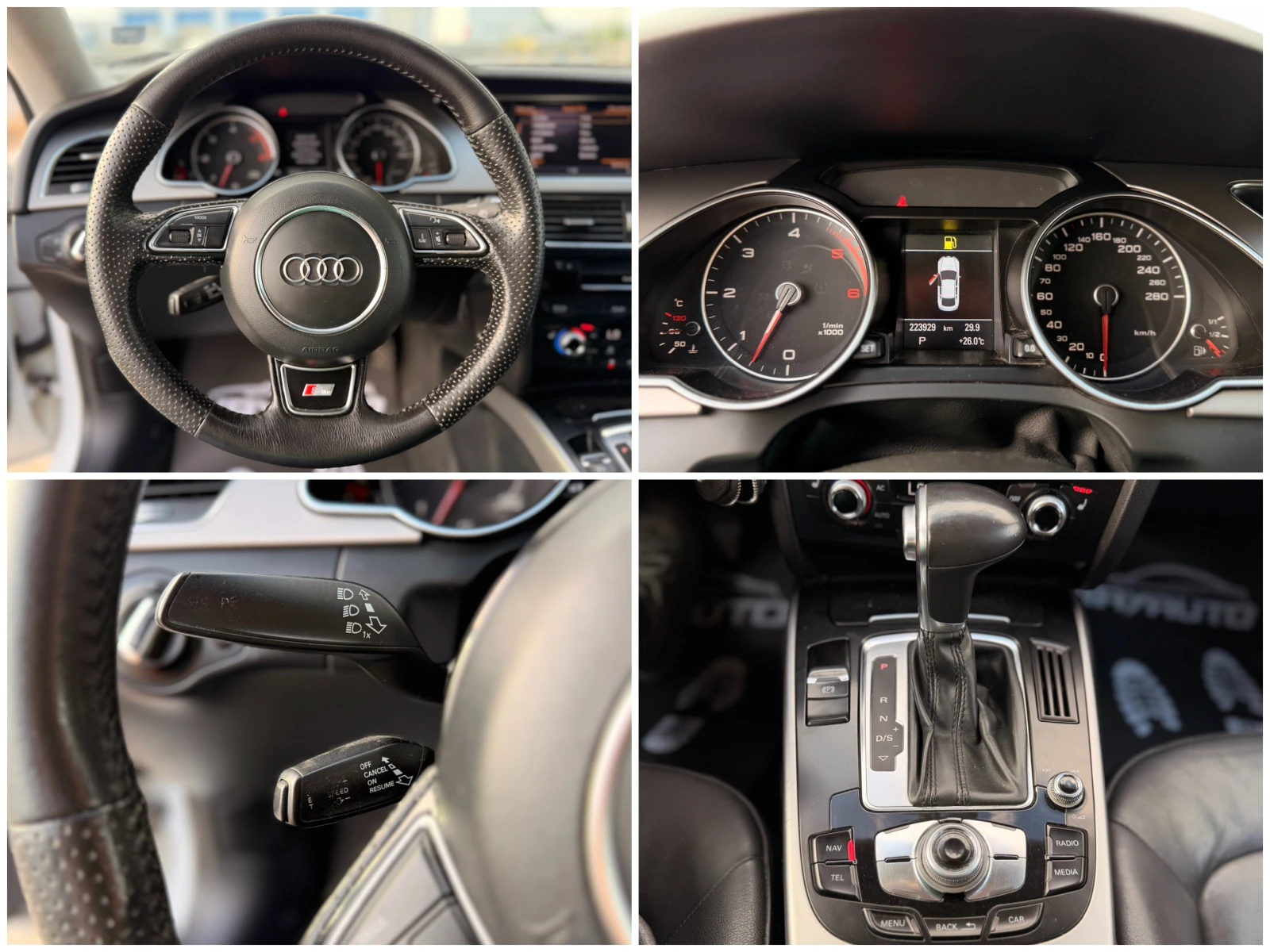 Audi A5 3.0Tdi= Quattro= S-line= Sportback= Face= , снимка 15 - Автомобили и джипове - 55698130