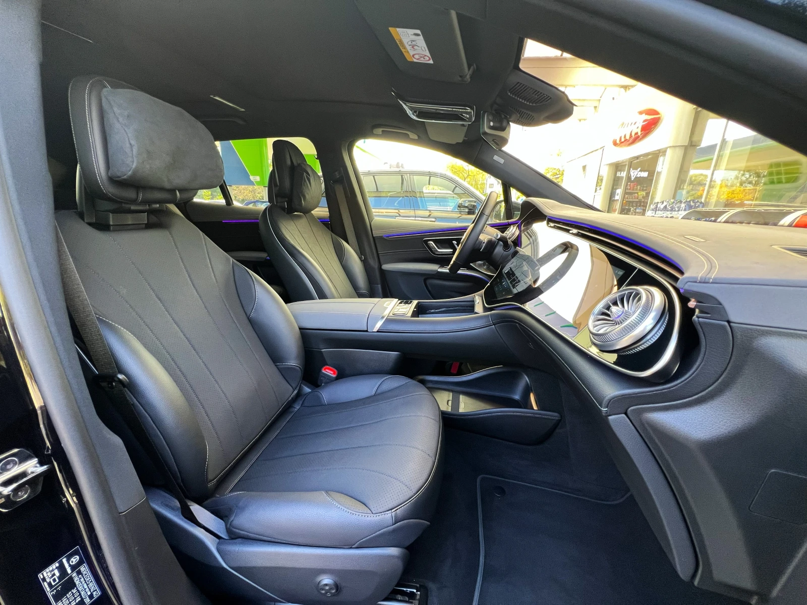 Mercedes-Benz EQS 450+ /4MATIC/BURMESTER/AIRMATIC/360/PANO/ADVANCED/ | Mobile.bg � ����������� 14