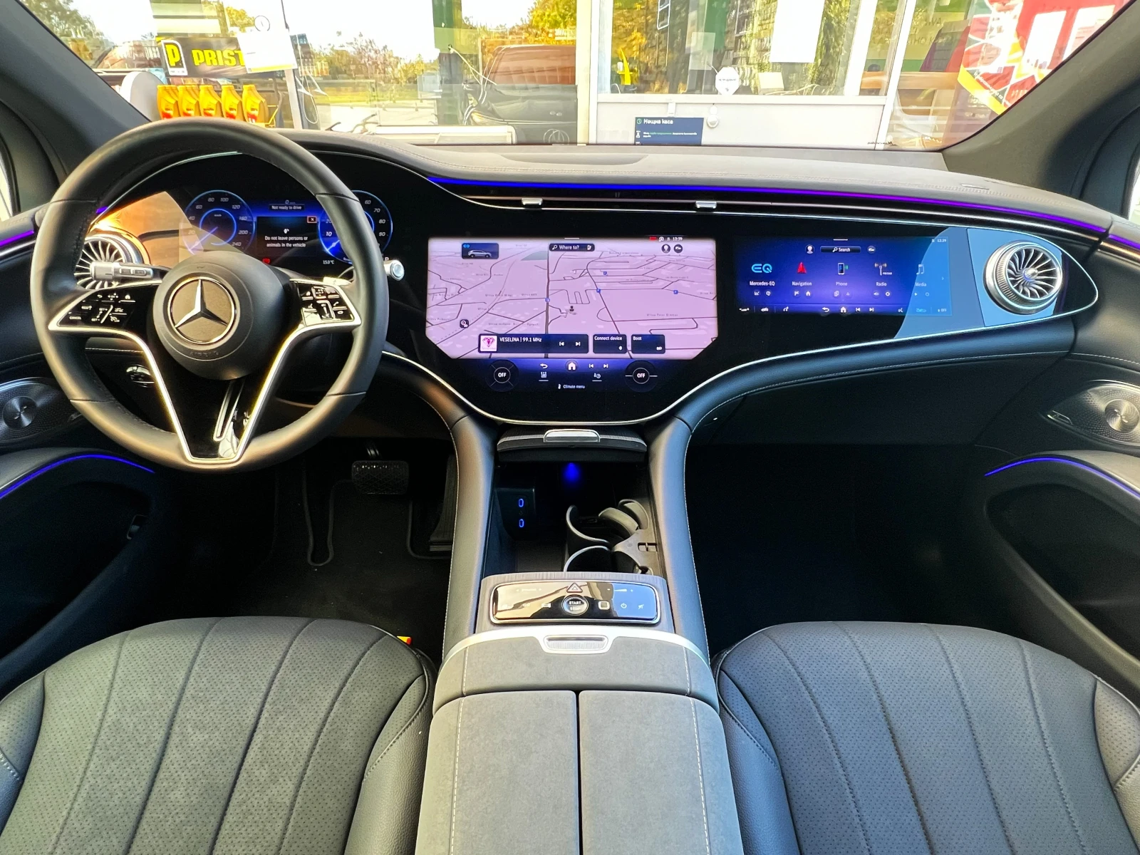 Mercedes-Benz EQS 450+ /4MATIC/BURMESTER/AIRMATIC/360/PANO/ADVANCED/ | Mobile.bg � ����������� 9