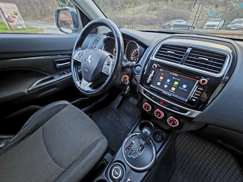 Mitsubishi ASX 2.2DI-D 150КС 4х4 ФЕЙС, АВТОМАТ, НАВИ, КАМЕРА, ПОД, снимка 11 - Автомобили и джипове - 52972773