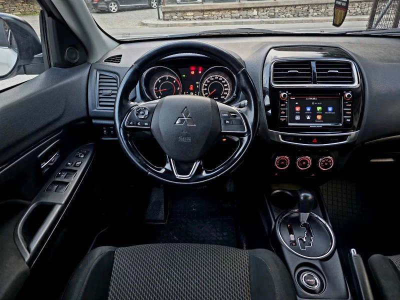 Mitsubishi ASX 2.2DI-D 150КС 4х4 ФЕЙС, АВТОМАТ, НАВИ, КАМЕРА, ПОД, снимка 10 - Автомобили и джипове - 52972773
