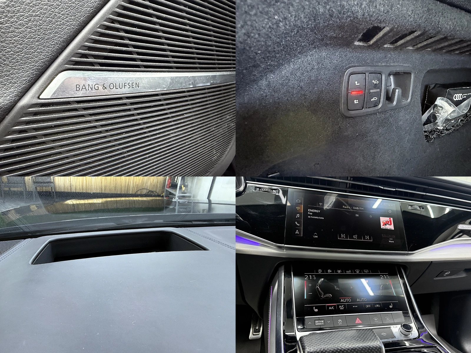 Audi Q8 S-line/PANORAMA/bang&oufsen/СОБСТВЕН ЛИЗИНГ, снимка 11 - Автомобили и джипове - 55987577