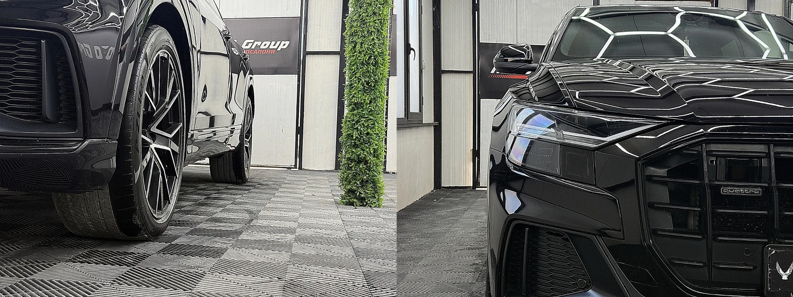 Audi Q8 S-line/PANORAMA/bang&oufsen/СОБСТВЕН ЛИЗИНГ, снимка 8 - Автомобили и джипове - 55987577