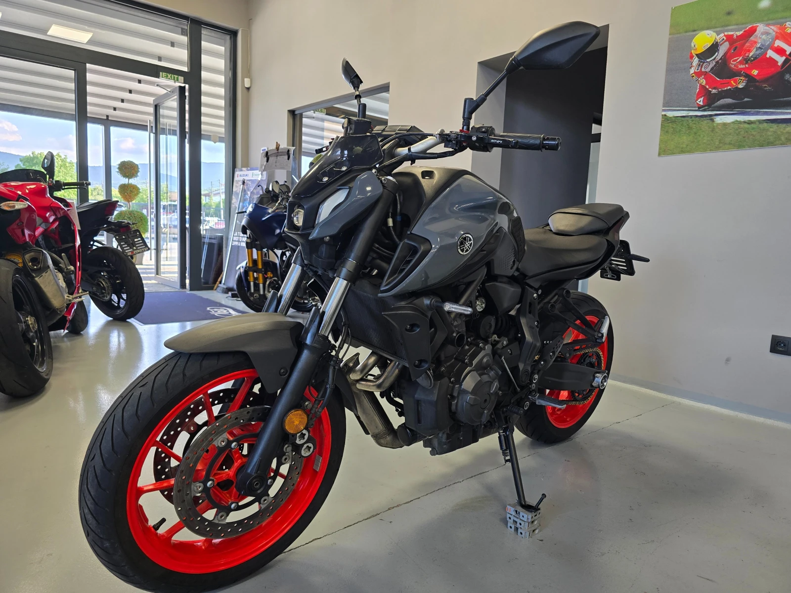 Yamaha Mt-07 700ie, ABS, 2021г., снимка 6 - Мотоциклети и мототехника - 55196878